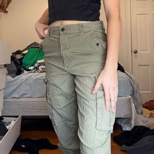 Green Cargo Pants